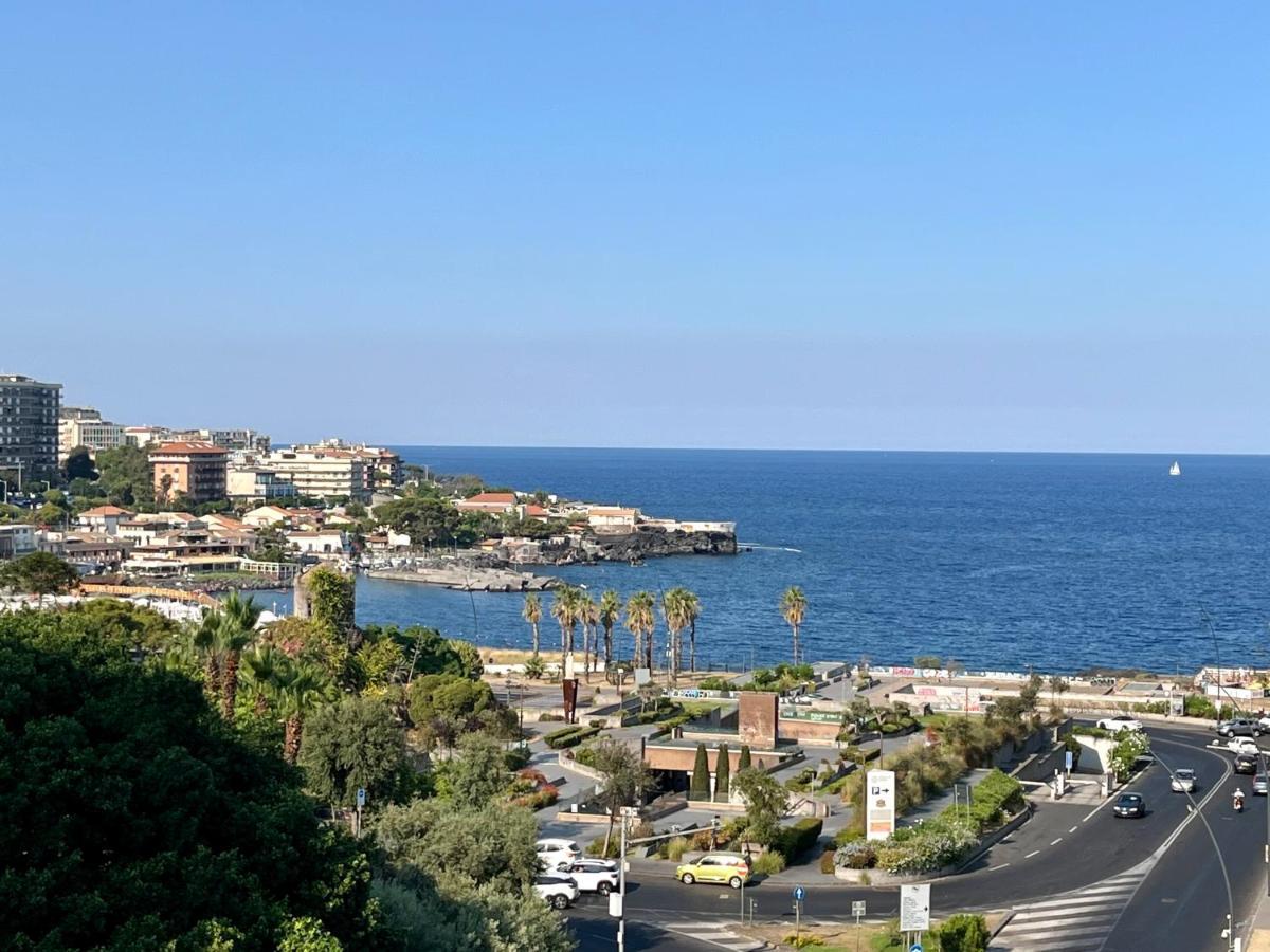 Sea View Holiday Apartment Catane Extérieur photo